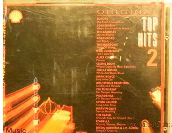 Various : Original Top Hits 2 (CD, Comp, Promo)