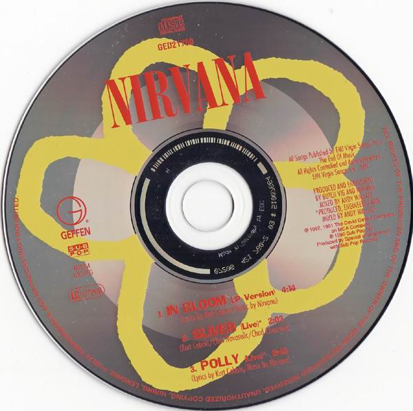 Nirvana : In Bloom (CD, Maxi, RE)