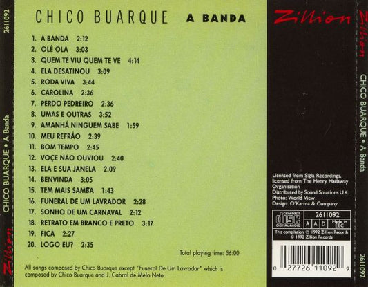 Chico Buarque : A Banda (CD, Comp)
