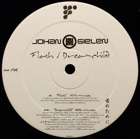 Johan Gielen : Flash / Dreamchild (12")
