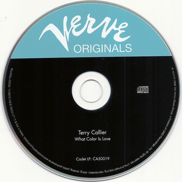 Terry Callier : What Color Is Love (CD, Album, RE)