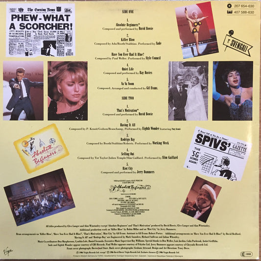 Various : Absolute Beginners (LP, Album)
