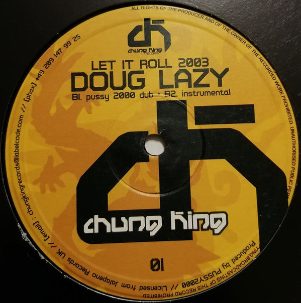 Doug Lazy : Let It Roll (2003) (12")