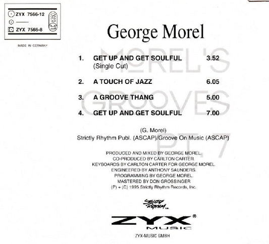 George Morel : Morel's Grooves Pt. 7 (CD, Maxi)