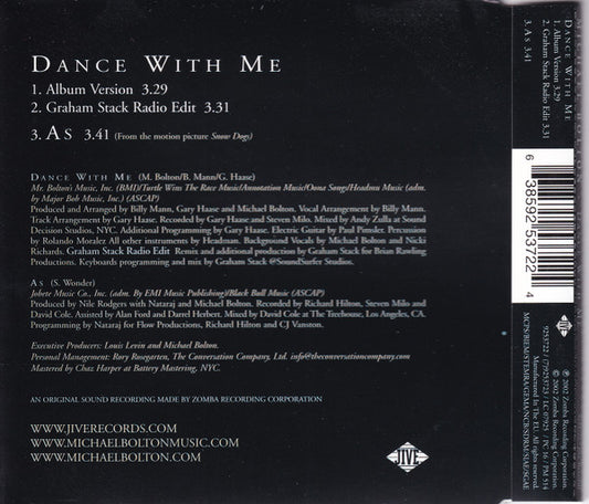 Michael Bolton : Dance With Me (CD, Maxi)