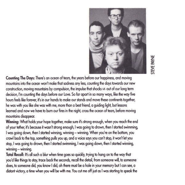 The Sound (2) : Counting The Days (CD, Comp)