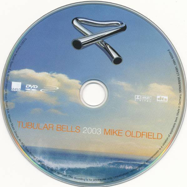 Mike Oldfield : Tubular Bells 2003 (DVD-A, Album, Multichannel, NTSC, Sup)