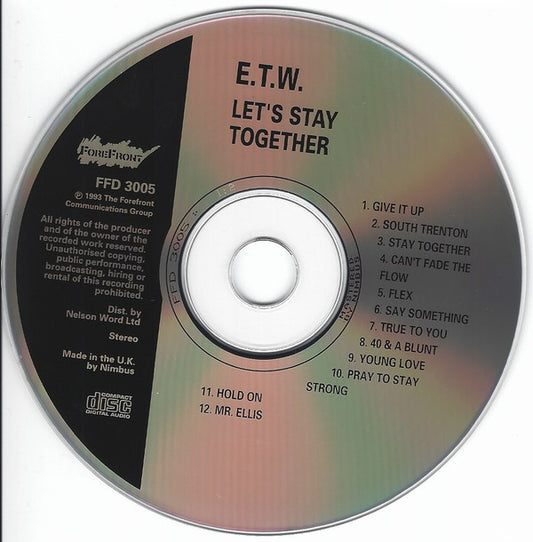 E.T.W. : Let's Stay Together (CD, Album)