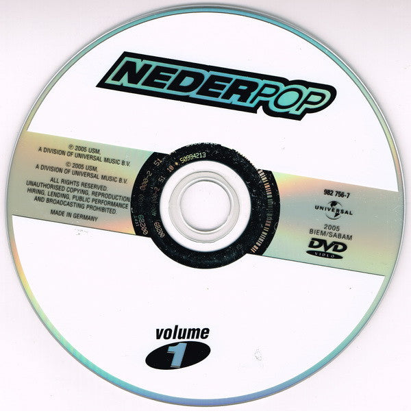 Various : Nederpop Volume 1 (DVD-V, Comp)