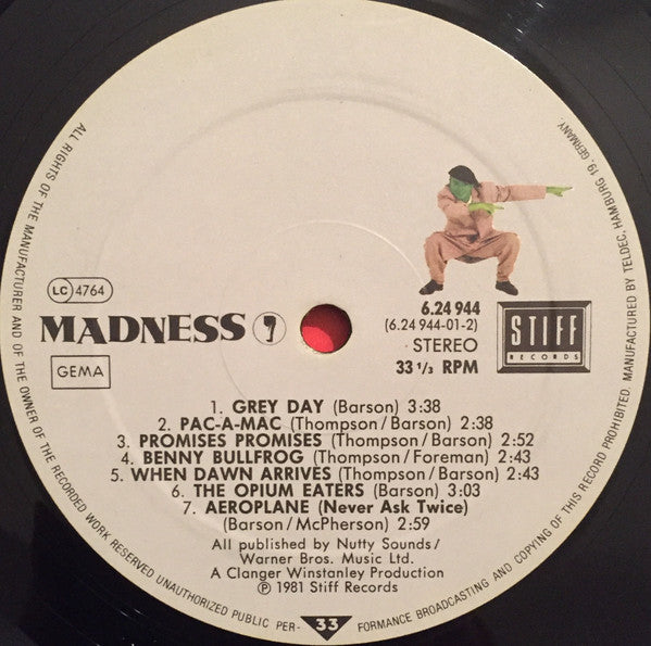 Madness : 7 (LP, Album, M/Print)
