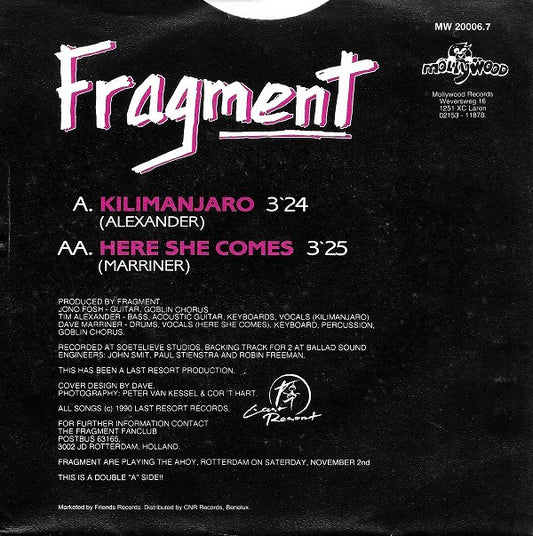 Fragment (4) : Kilimanjaro / Here She Comes (7")