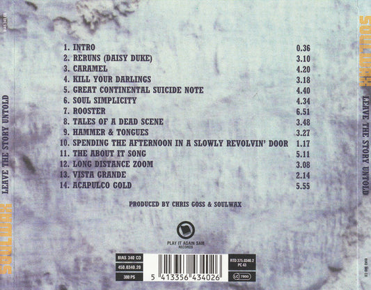 Soulwax : Leave The Story Untold (CD, Album)