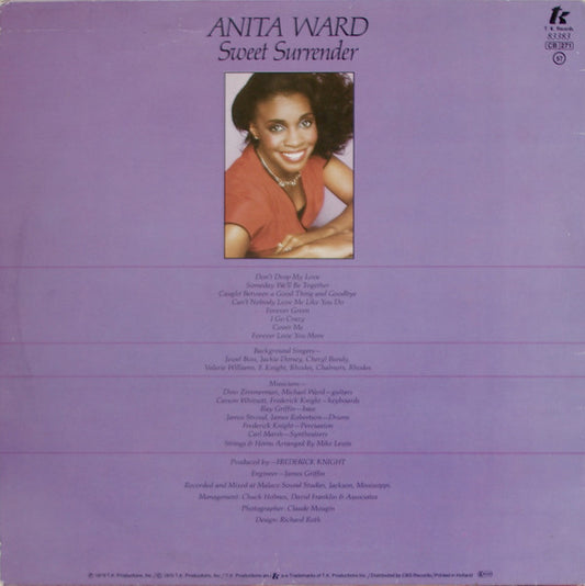 Anita Ward : Sweet Surrender (LP, Album)