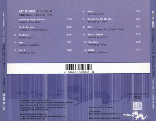 The Art Of Noise : The Drum And Bass Collection (CD, Album)