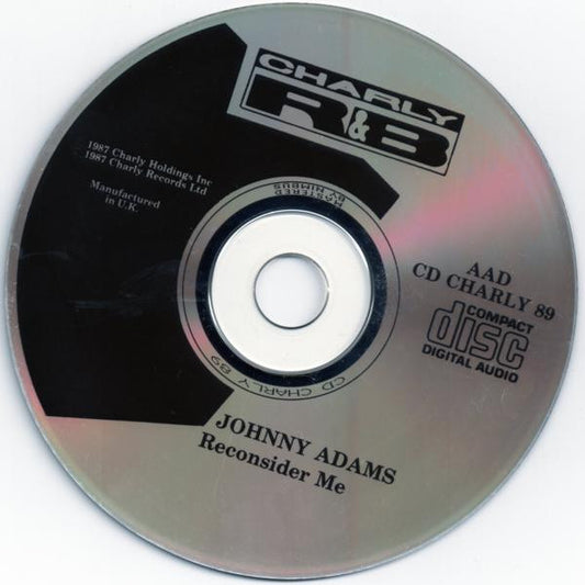 Johnny Adams : Reconsider Me (CD, Album, Comp)