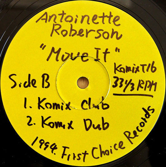 Antoinette Roberson : Move It (12", W/Lbl)