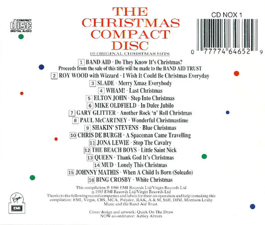 Various : Now That's What I Call Music! - The Christmas Compact Disc (CD, Comp)