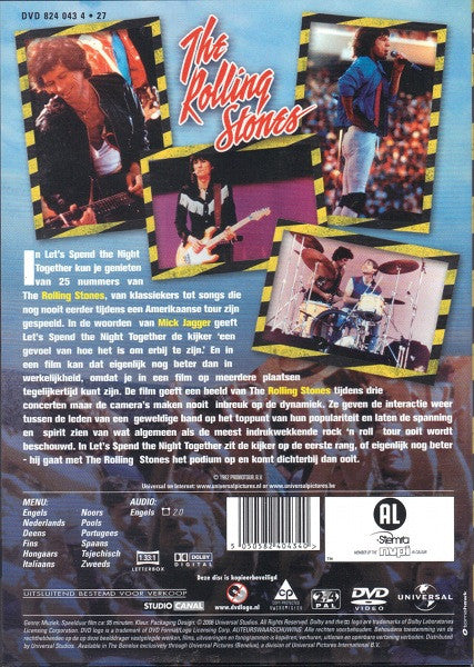 The Rolling Stones : Let's Spend The Night Together (DVD-V, PAL)
