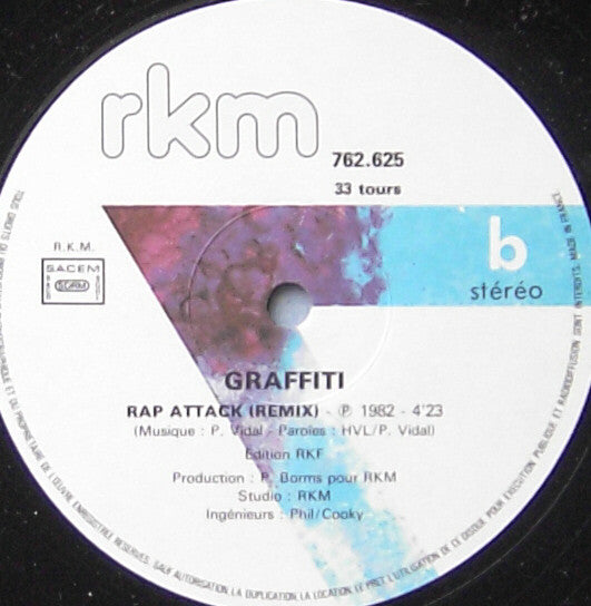 Graffiti (2) : Rap Rap Music (12")
