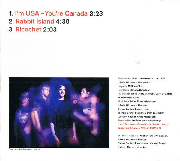 The River Phoenix : I'm USA - You're Canada (CD, Single)