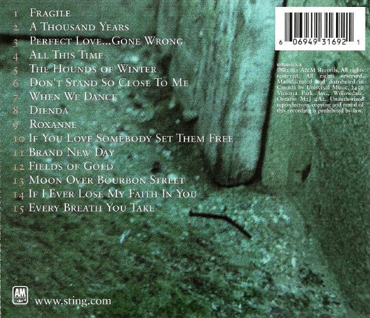 Sting : ...All This Time (CD, Album)