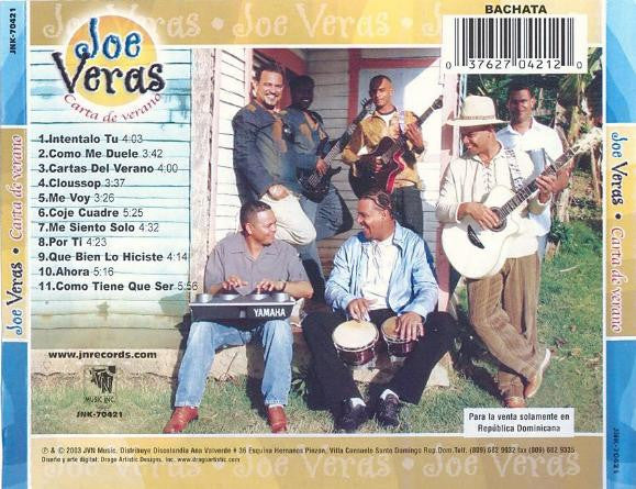 Joe Veras : Carta De Verano (CD)