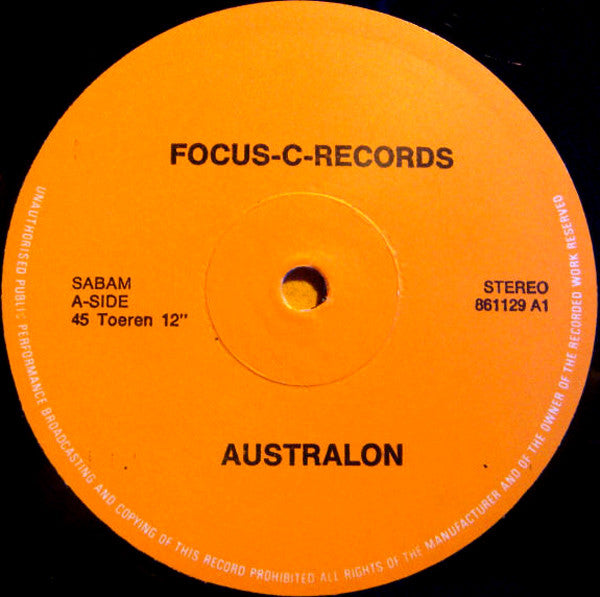 Various : Australon (12", Unofficial, Ora)