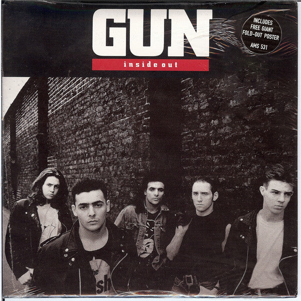 Gun (2) : Inside Out (7", Single, Pos)
