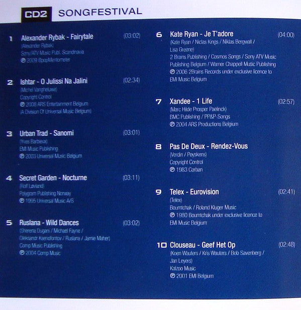 Various : Alle 40 Goed - Eurosong Klassiekers (2xCD, Comp)