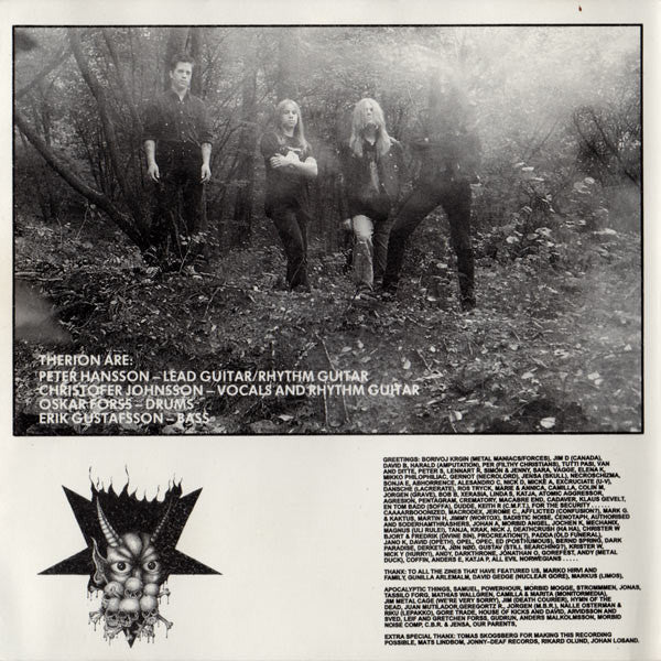 Therion : Of Darkness .... (CD, Album)