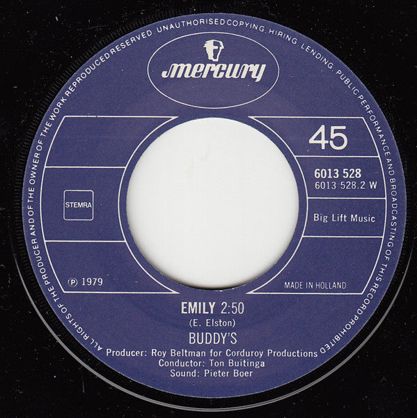 De Buddy's : Going Up Getting Down (7", Single)