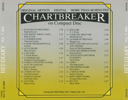 Various : Chartbreaker - Hit-Diary Vol.7: 1964 (CD, Comp)