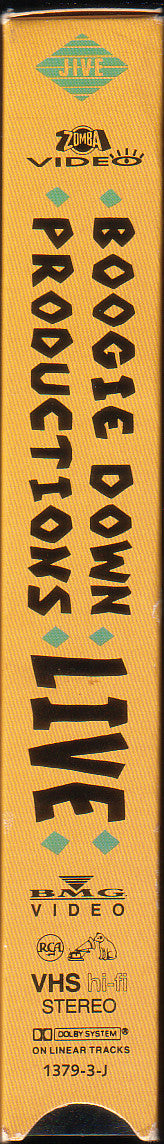 Boogie Down Productions : Live (VHS)