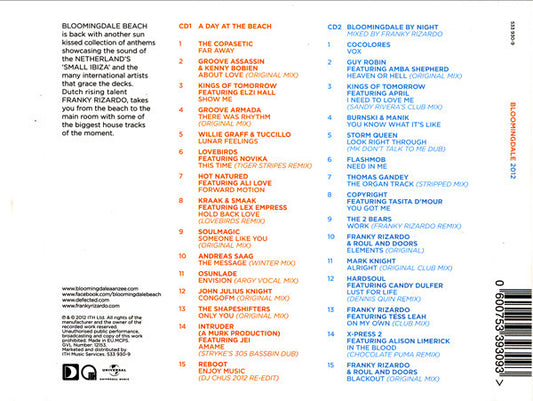 Franky Rizardo : Bloomingdale 2012 (CD, Comp + CD, Mixed)