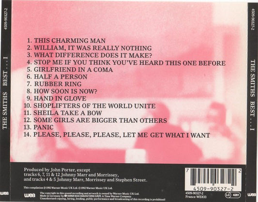 The Smiths : Best... I (CD, Comp)
