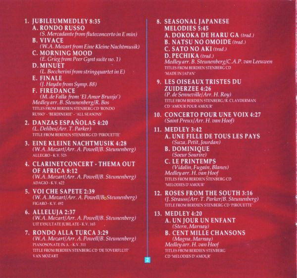 Berdien Stenberg : 12 1/2 Jaar (CD, Comp)