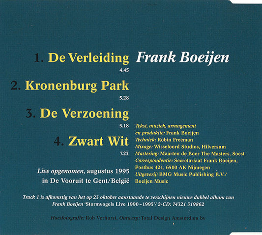 Frank Boeijen : De Verleiding (CD, Maxi)