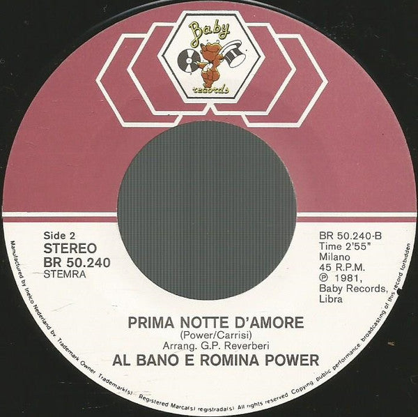 Al Bano & Romina Power : Sharazan (7", Single)