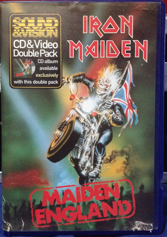 Iron Maiden : Maiden England (CD, Album + VHS, PAL, SECAM + S/Edition)
