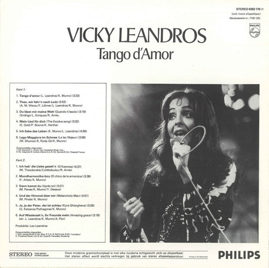 Vicky Leandros : Tango D'Amor (LP, Comp)
