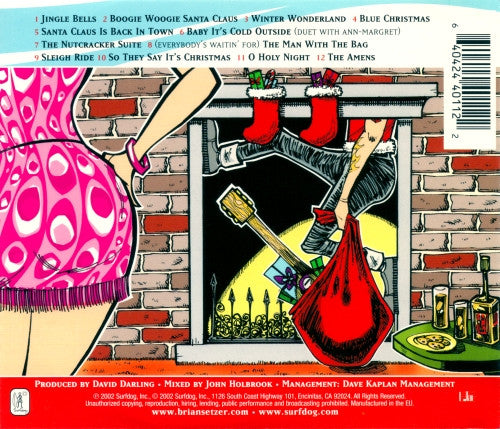 Brian Setzer Orchestra : Boogie Woogie Christmas (CD, Album)