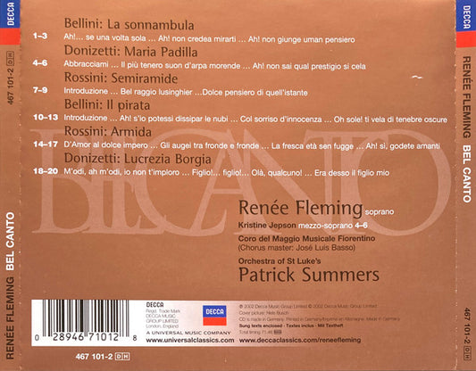 Renée Fleming : Bel Canto (CD)