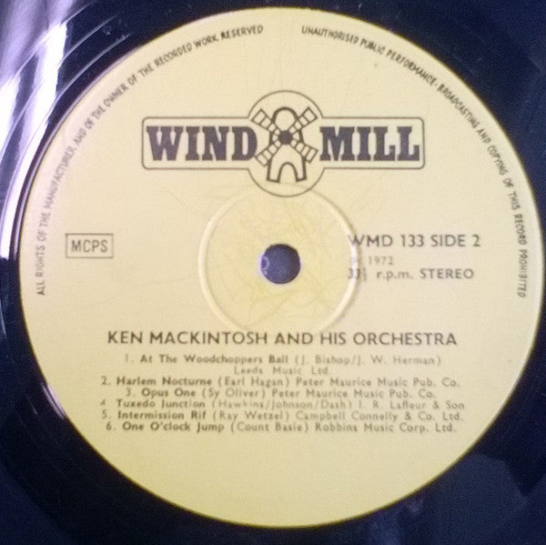Ken MacKintosh And His Orchestra : Skyliner (LP)