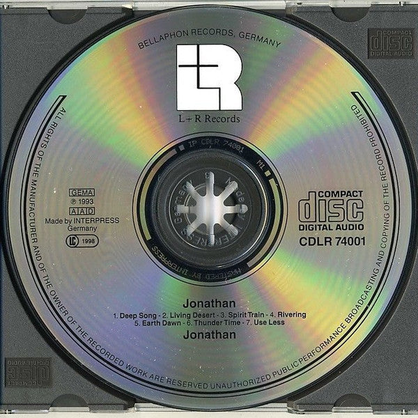 Jonathan (7) : Jonathan (CD, Album)