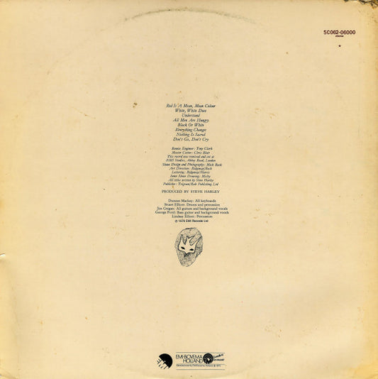 Steve Harley & Cockney Rebel : Timeless Flight (LP, Album, Gat)