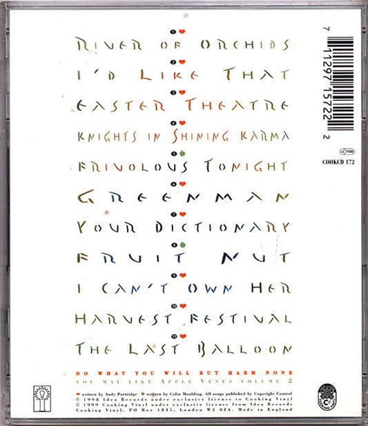 XTC : Apple Venus Volume 1 (CD, Album)