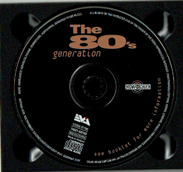 Various : Now The Music • The 80's Generation (CD, Comp)
