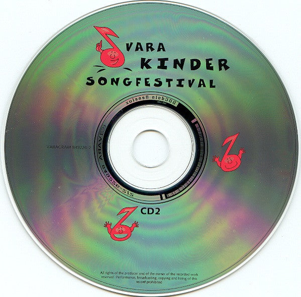 Kinderen voor Kinderen : Zing Mee Met Kinderen Voor Kinderen - VARA Kindersongfestival (2xCD, Comp)
