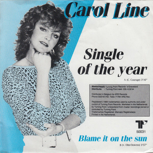 Carol Line (2) : Single Of The Year (7", Single)