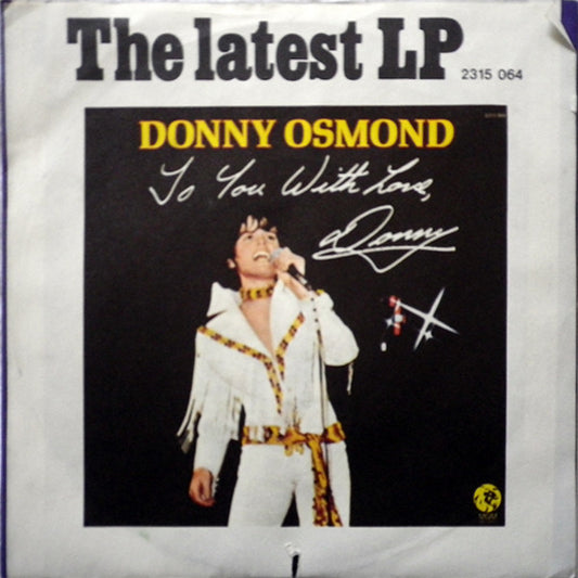 Donny Osmond : Hey Girl (7", Single)